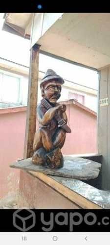 Artesania en madera rauli