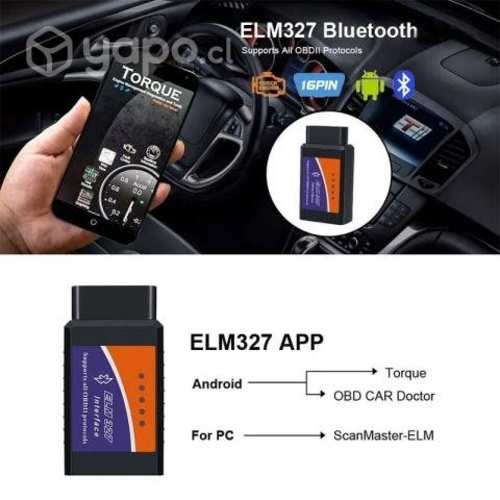 Scanner bluetooth obd2 para vehículos