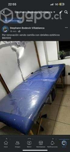 Camilla con detalles Funcional