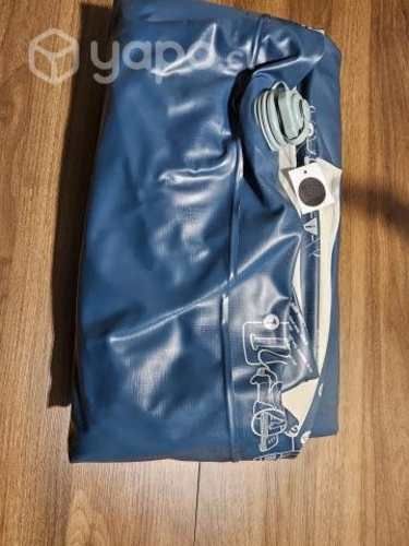 Colchón inflable de camping 120 cm 2 personas