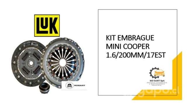 Kit embrague mini cooper 1.6