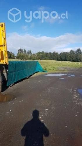 Carpa engomada para camion