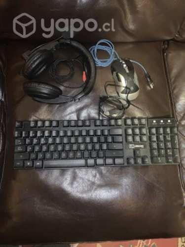 Teclado+Mouse+Audifonos