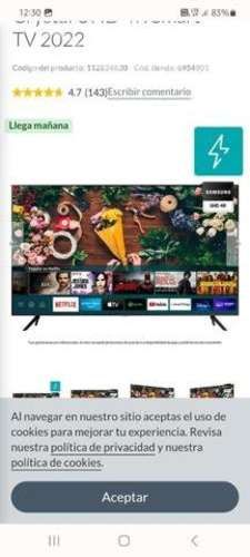 Smart tv 50 pg