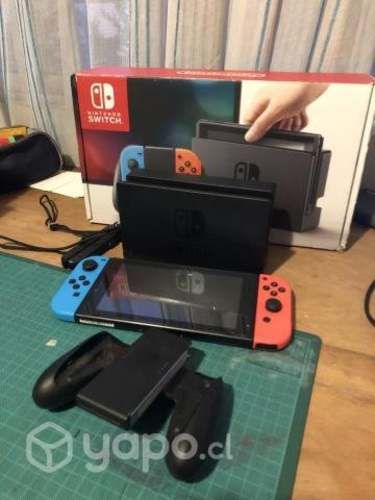 Nintendo Switch Neon Red V1