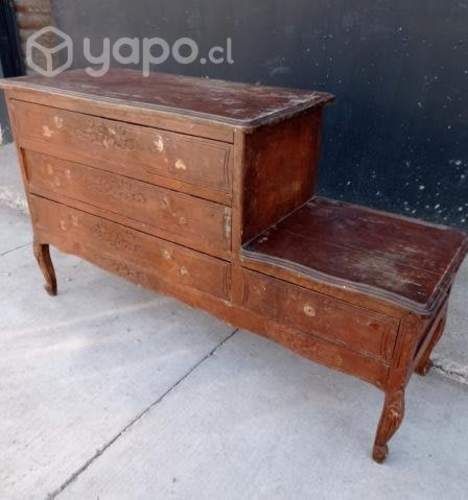 Cómoda Antigua Normando Madera Solida Raulí