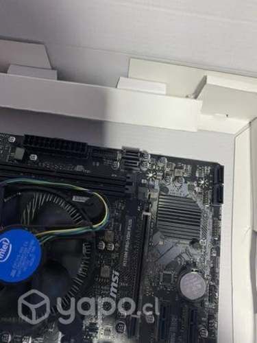 PLACA MADRE + PROCESADOR Intel core i3 9na gen
