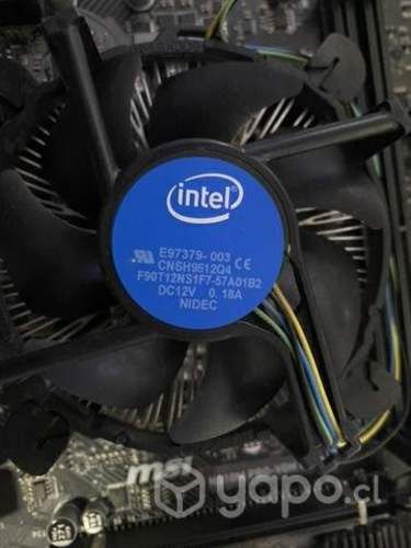 PLACA MADRE + PROCESADOR Intel core i3 9na gen