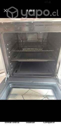 Cocina con tapa de vidrio mabe