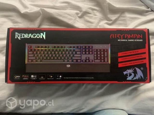Teclado Redragon Aryaman K569 RGB