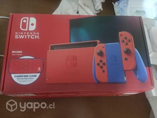 Nintendo Switch Edicion Mario Red & Blue