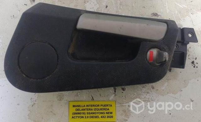Manilla Interior Puerta Delantera Izq SSangyong