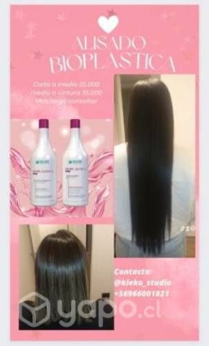 Alisado permanente Bioplastica.