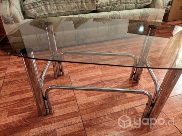 Mesa de centro vidrio