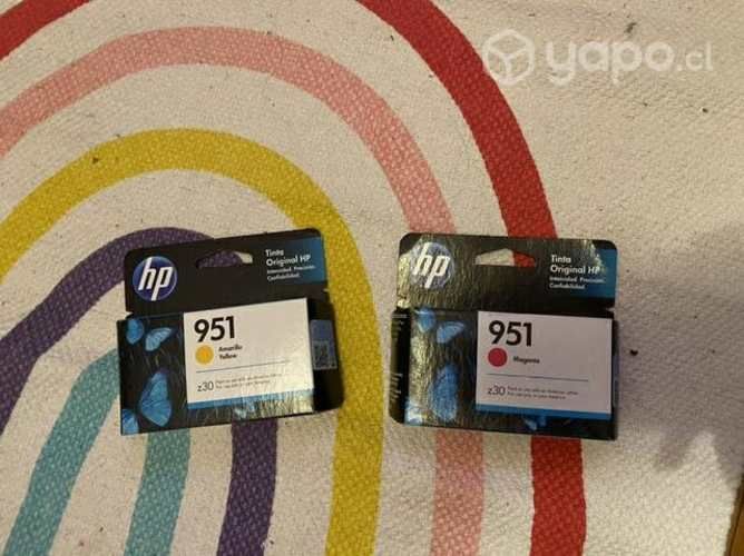 Tintas originales y nuevas Hp 951