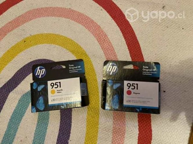 Tintas originales y nuevas Hp 951