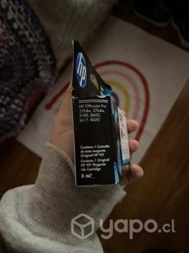 Tintas originales y nuevas Hp 951