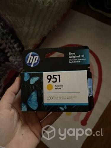 Tintas originales y nuevas Hp 951
