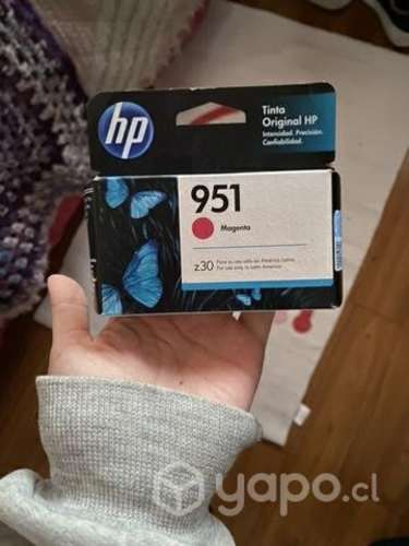 Tintas originales y nuevas Hp 951