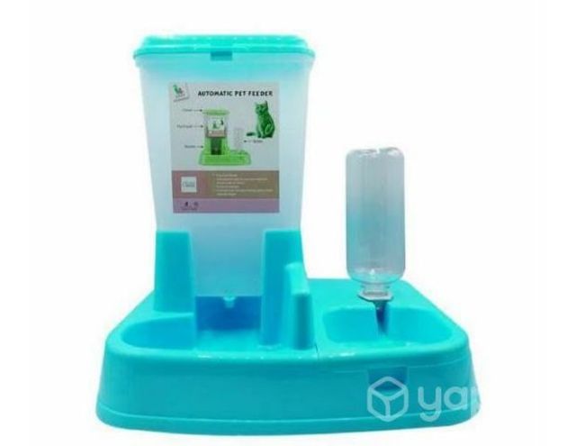 Dispensador de alimento y agua para mascotas