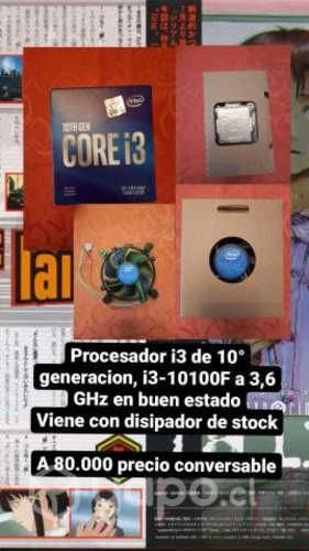 Procesador i3 de 10 generacion