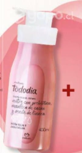Crema corporal Tododia Natura aroma frutos rojos