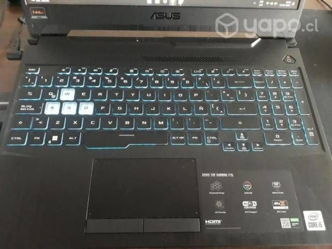Notebook Gamer Asus tuf 15 fx-506