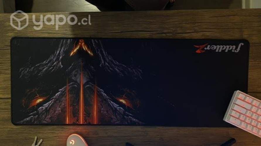 Mousepad negro 70x30