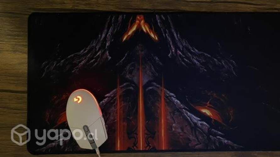 Mousepad negro 70x30