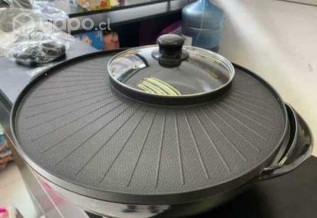 Parrilla eléctrica 2 en 1