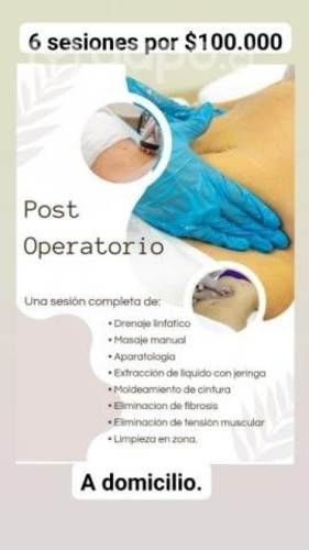 Post Operatorio a domicilio