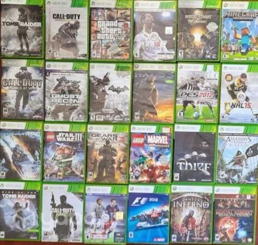 Juegos xbox 360 originales, Buen estado,