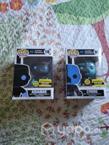 Funk Pop Aquaman y Cyborg