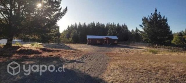 Parcela con casa nueva sector saltos del laja