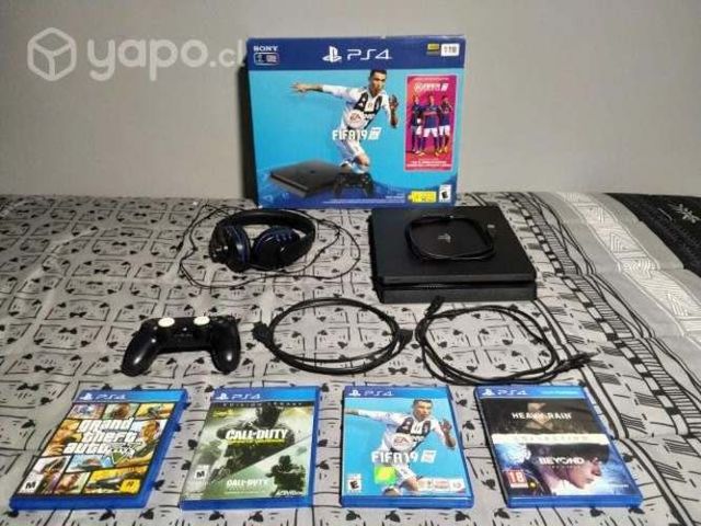 PS4+juegos+accesorios (Conversable)