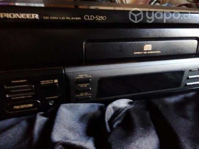 Laserdisc Pioneer + 8 laser misica