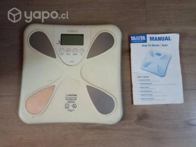 Balanza peso monitor porcentaje grasa corporal