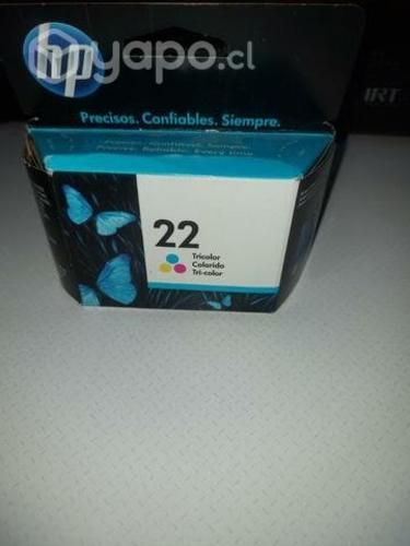 Tinta para impresora HP de color numero22