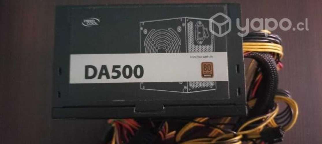 Fuente de Poder 500w 80 plus bronce DA500