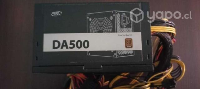 Fuente de Poder 500w 80 plus bronce DA500