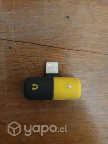Adaptador doble para iphone
