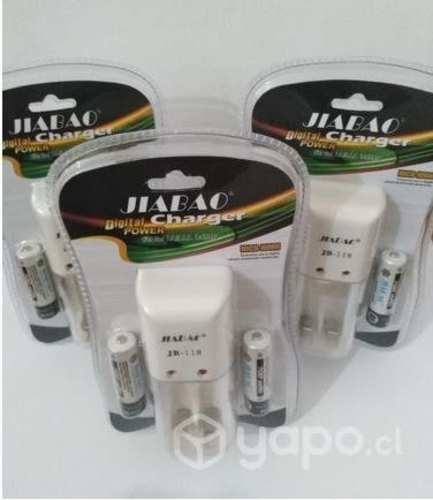 Cargador De Pilas + 2 pilas de regalo AAA