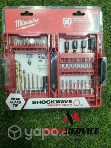 Set 50 Puntas Impacto MILWAUKEE