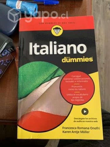 Libro italiano para dummies nuevo
