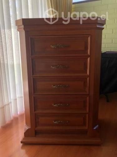 Cajonera Nueva de 5 cajones en madera Raulí