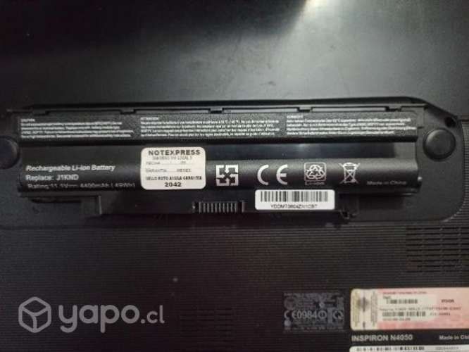 Laptop Dell para repuesto