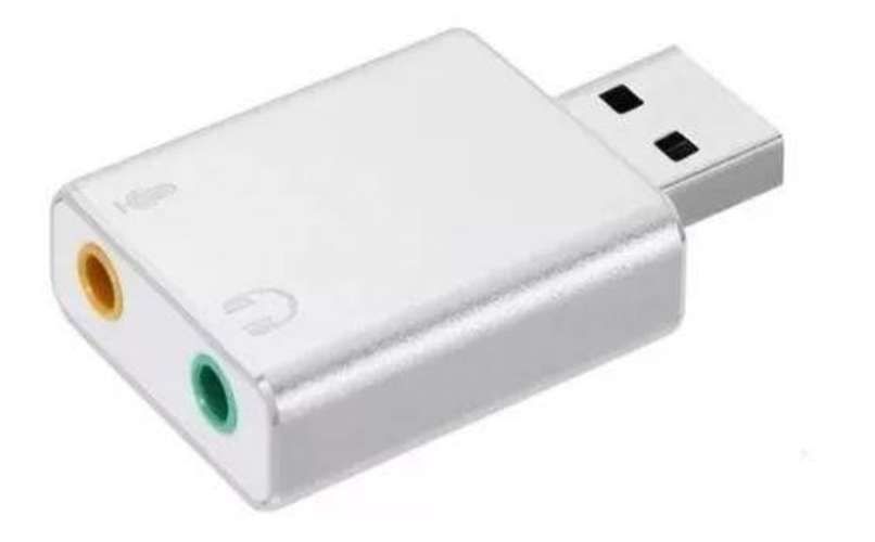 Tarjeta De Sonido Usb Externa Hifi Voz 7.1ch Micró