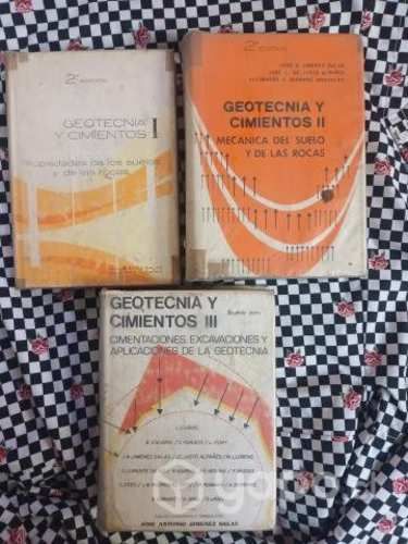Libros de Geotecnia y Cimientos