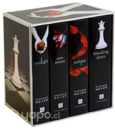 Saga Crepusculo de S.Meyer, En Inglés 2009 4 libro