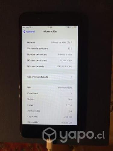 Iphone 8 Plus 256GB